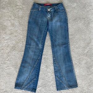 Y2K Mix Design bedazzled jeans size 38